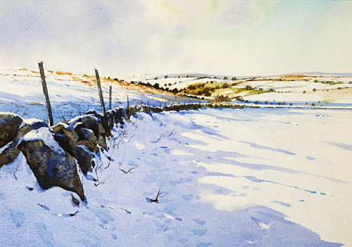 500x350 How To Paint Snow In Watercolour