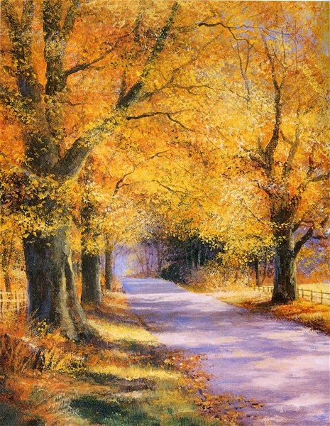 465x600 Pictures Watercolor Paintings Of Fall Scenes,