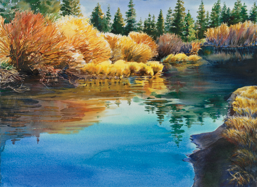 500x365 Techniques For Painting Water In Watercolor