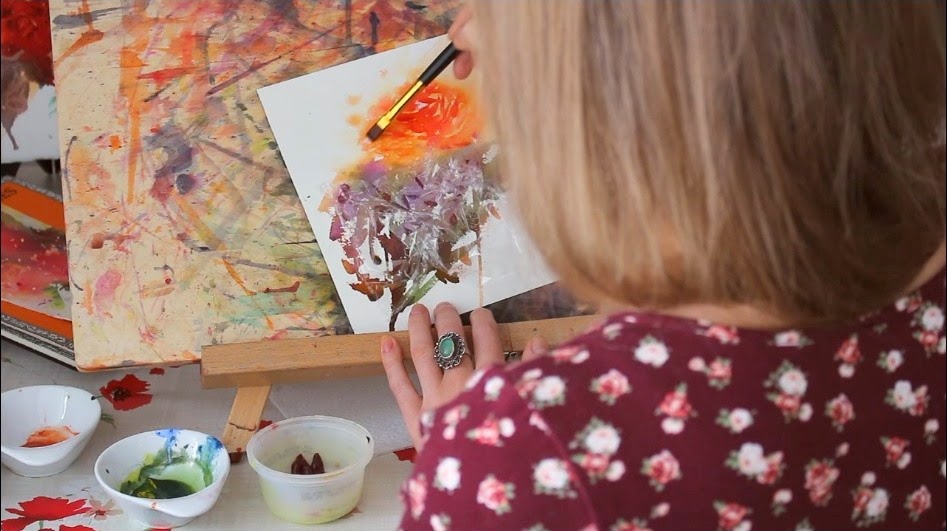 947x531 Watercolor Paintings Of Fall Scenes Olga Peregood