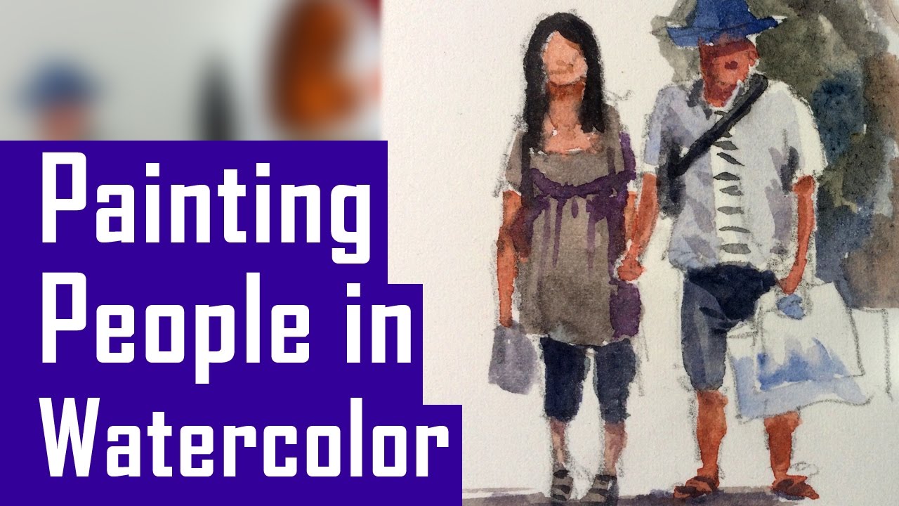 1280x720 How To Paint People In Watercolor