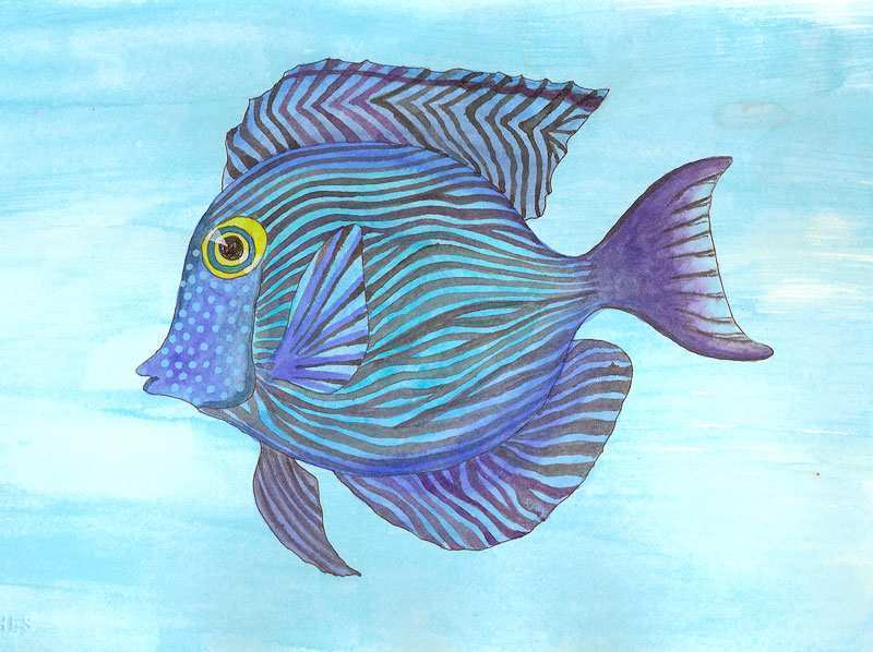 800x598 Fish Painting New Tropical Fish Paintings Painting Ideas