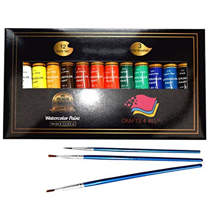 425x425 Watercolor Paint Set By Crafts 4 All 12 Premium
