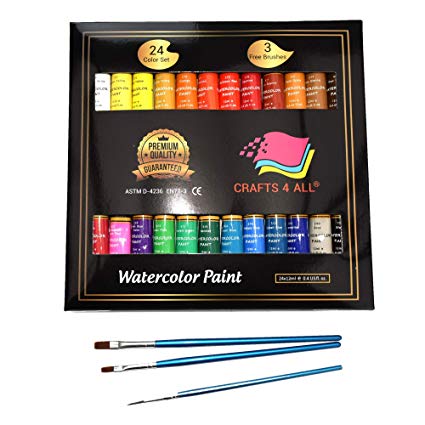 425x425 Watercolor Paint Set By Crafts 4 All Premium Quality