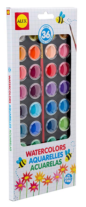 367x879 Alex Toys Artist Studio 36 Watercolor Paints Toys Amp Games