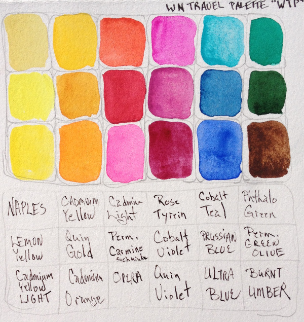 600x635 Watercolor Palettes For Travel Chris Carter Artist