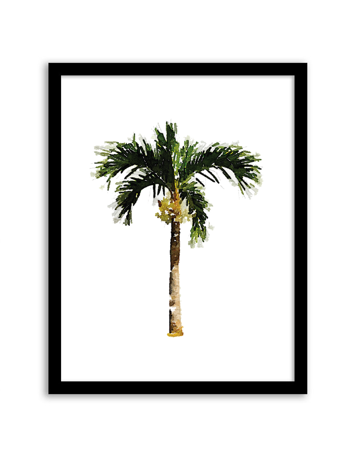 700x900 Free Printable Palm Tree Watercolor Wall Art