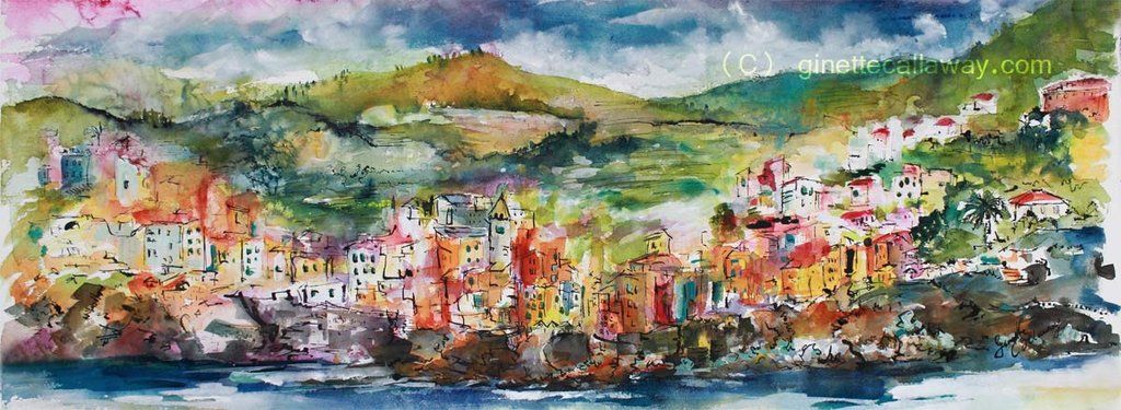 1024x375 Panorama Of Riomaggiore Cinque Terre Italy Travel Memories