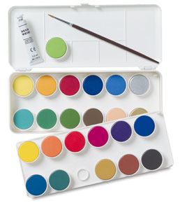 258x300 Grumbacher Watercolor Pan Sets