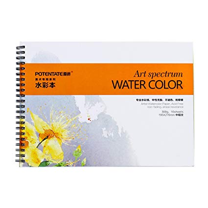 425x425 Spiral Bound Watercolor Paper Pad