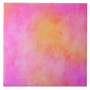 307x307 Watercolor Background On Paper Decorative Ceramic Tiles Zazzle