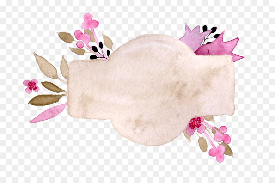 900x600 Business Card Paper Watercolor Painting Visiting Card Flower