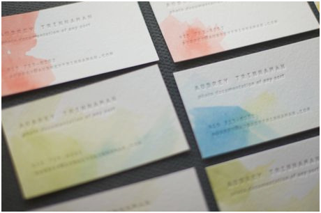 460x306 Cotton Business Cards Pretty Moo Cotton Business Card First