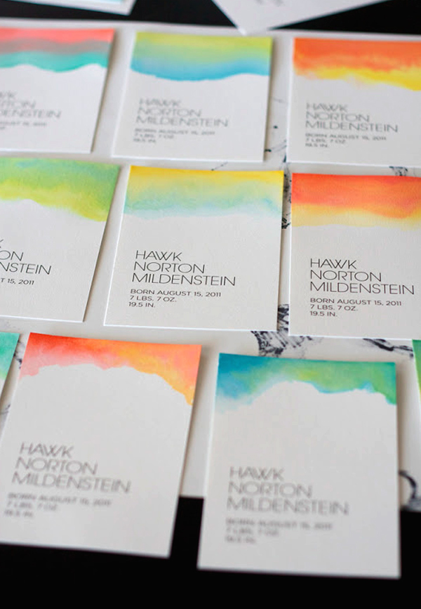 600x867 Diy Watercolor Business Cards Gallery Plus Quick Tips On Making