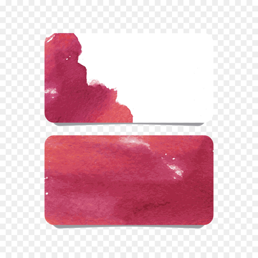 900x900 Paper Business Card Watercolor Painting