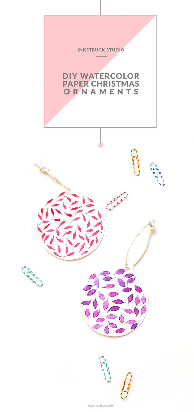 735x1557 Easy Diy Paper Christmas Ornaments