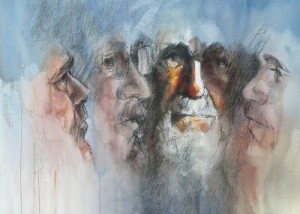 300x214 How To Combine Watercolor And Charcoal In Your Artwork