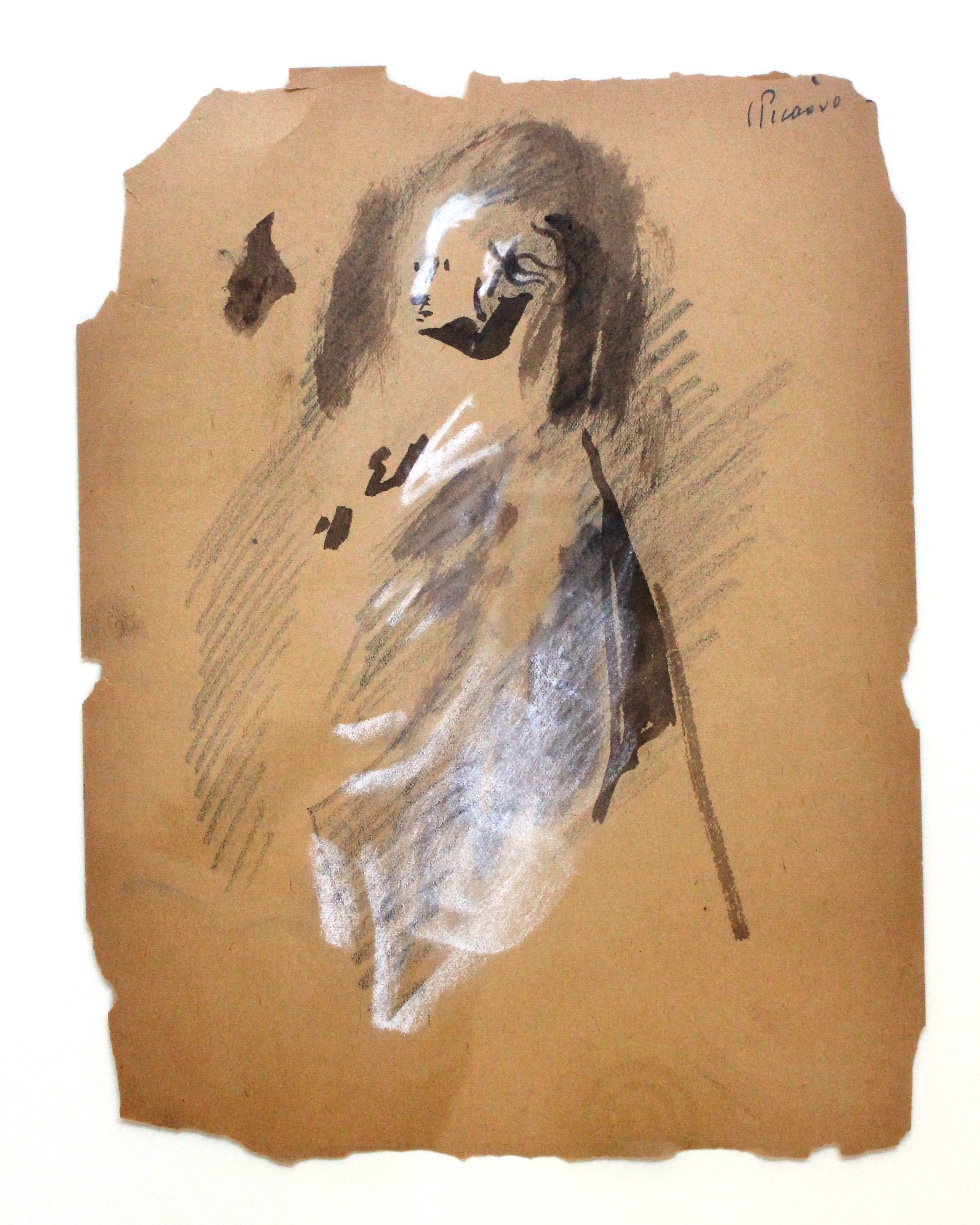 2805x3507 Picasso, C. 1928, Charcoal, Watercolor Amp Gouache On Paper, 12x9