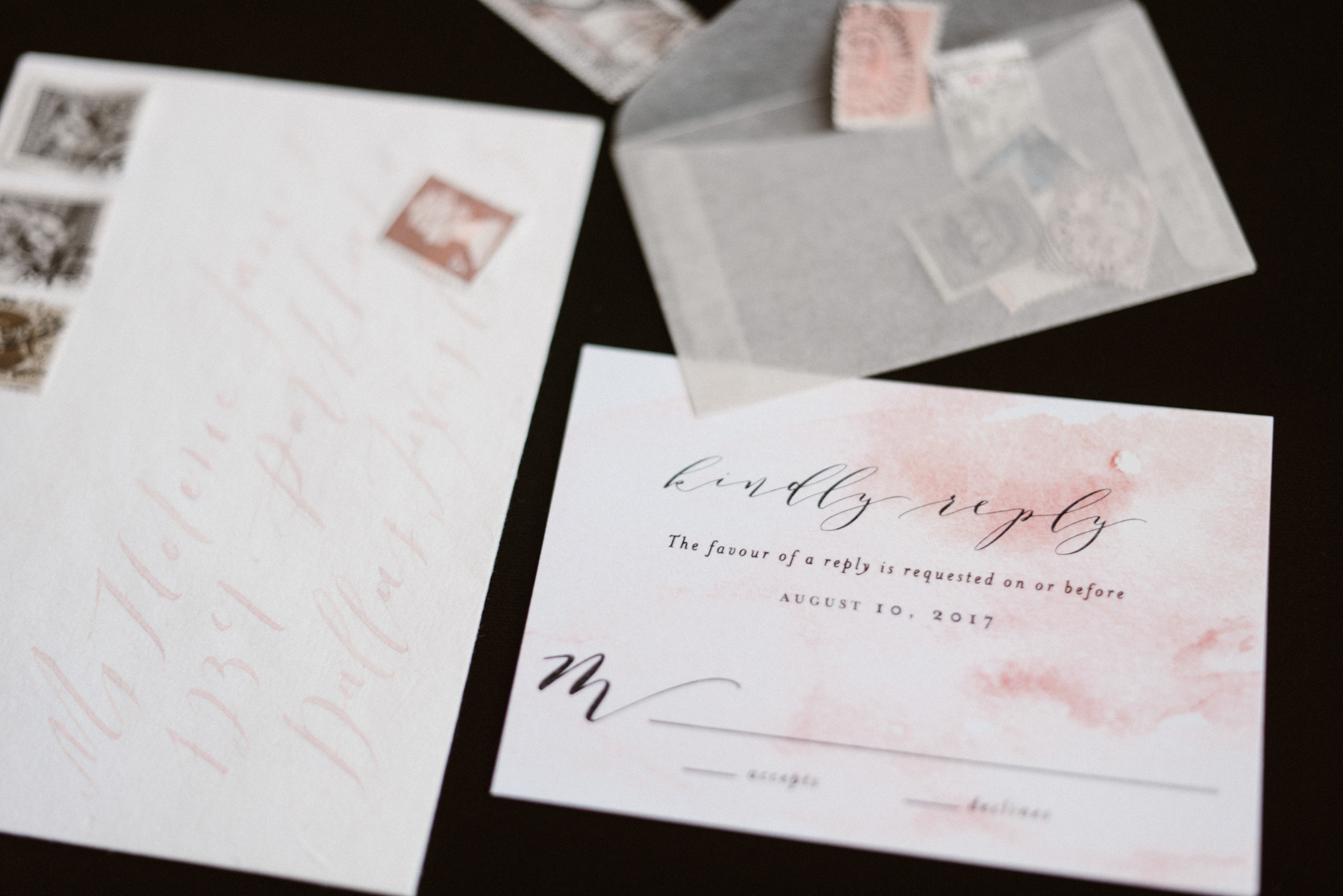 2800x1869 Romantic Watercolor Floral Wedding Invitations