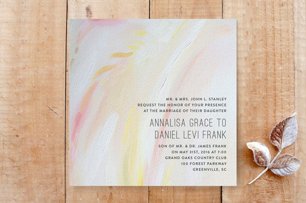 600x399 Watercolor Wedding Invitations Mywedding