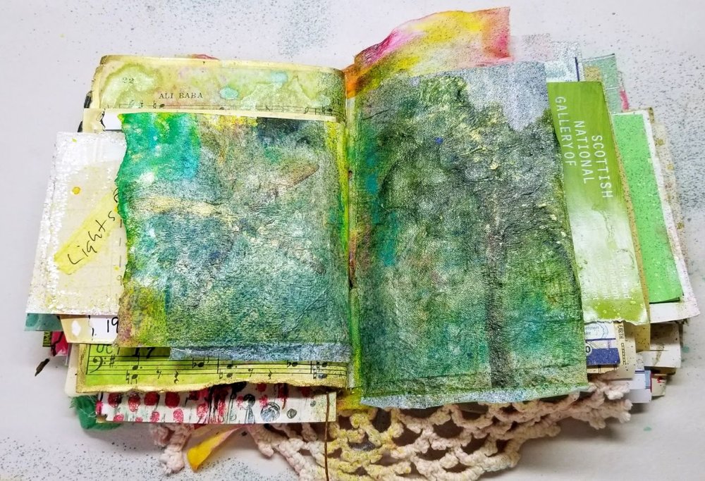 1000x683 Paper Napkins, Watercolor Crayons Lenna Young Andrews