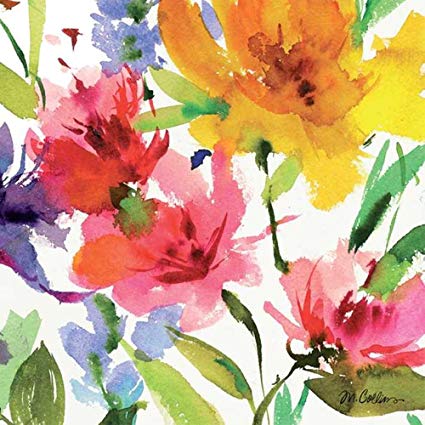 425x425 Paperproducts Design Ginger Floral Watercolor Paper