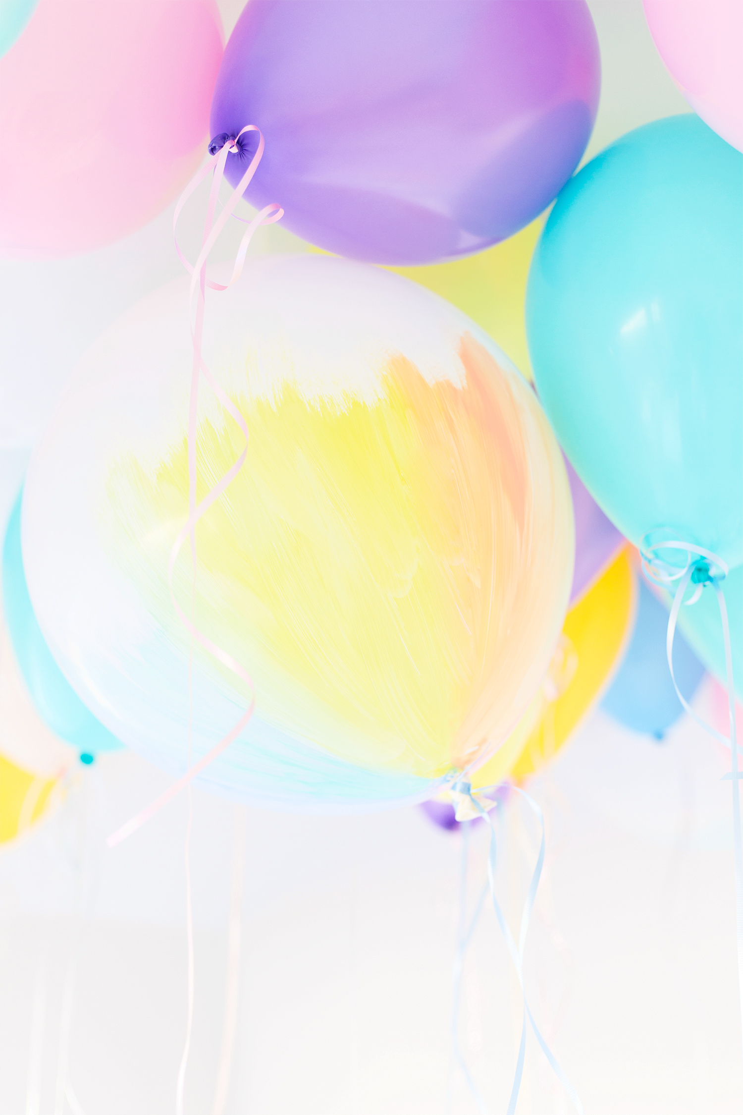 1500x2250 Diy Watercolor Balloons Party Decor Balloon Time Helium Tanks