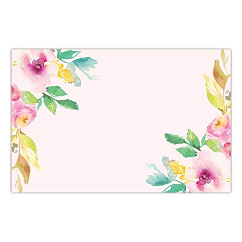 500x500 Db Party Studio Paper Placemats Floral 25 Pack Pink