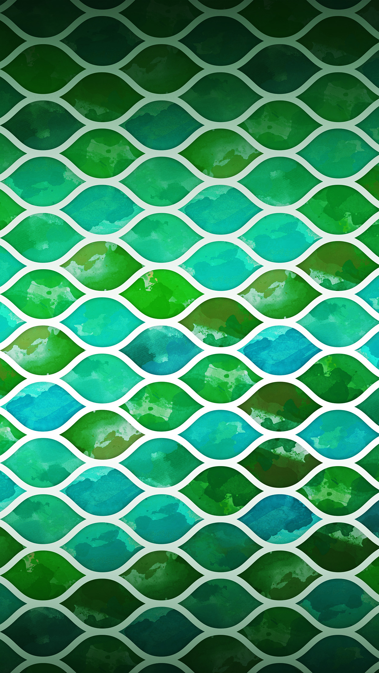 1242x2208 Iphone 6 Wallpaper Vu43 Art Green Watercolor