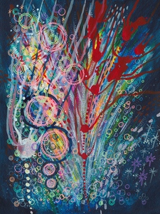 225x300 Download Wallpaper 240x320 Watercolor, Paint, Patterns, Lines