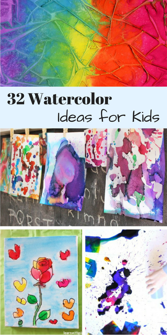 650x1300 32 Easy Watercolor Painting Ideas
