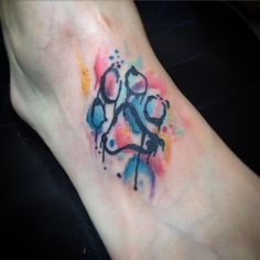 236x236 Watercolor Paw Print Tattoo Designs, Ideas And Meaning Tattoos
