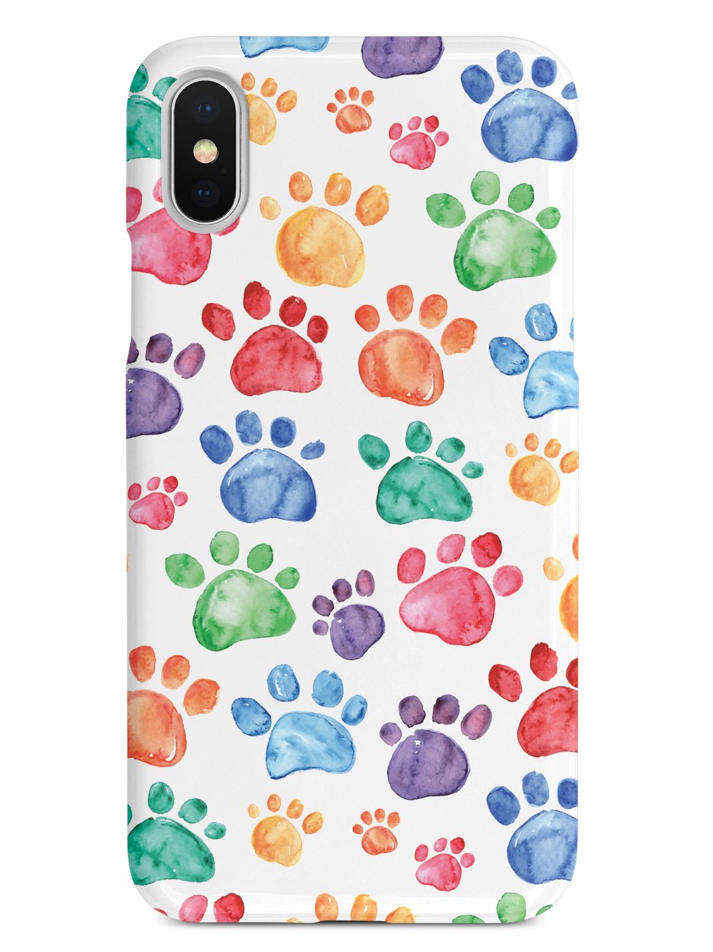 1004x1339 Watercolor Paw Prints Case Inspiredcases