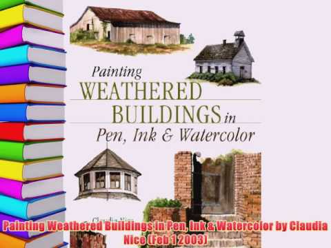 480x360 Painting Weathered Buildings In Pen Ink Watercolor Artists Photo
