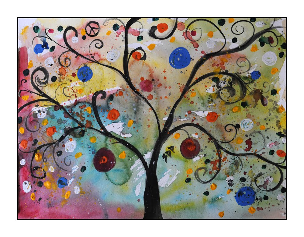 1000x778 Peace Watercolors