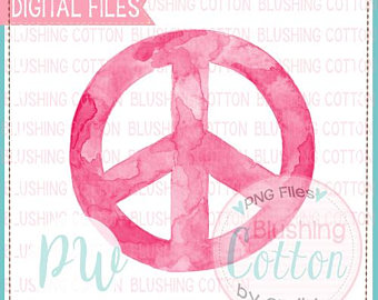 340x270 Peace Watercolor Etsy