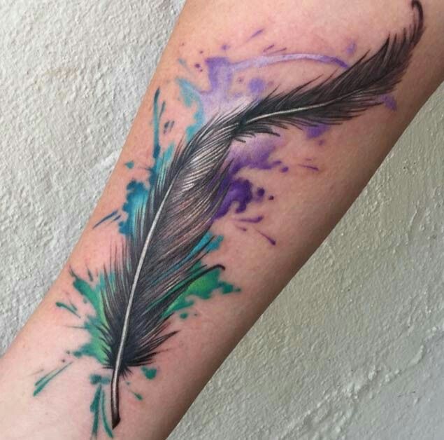 635x628 Pin By Michael Jehring On Tattoos Tattoo, Feather