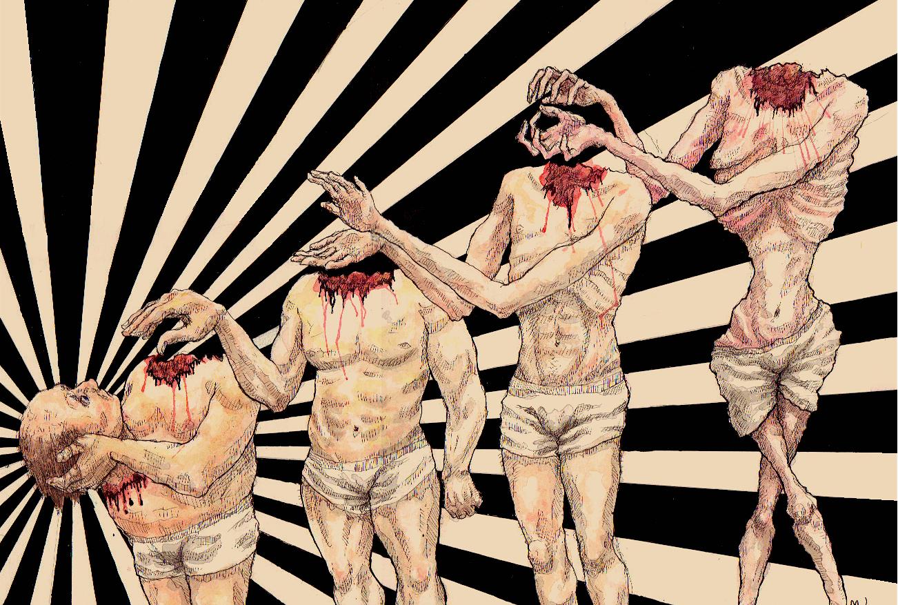 1302x877 In The Hands Of The Creator ~ Pen, Ink, And Watercolor