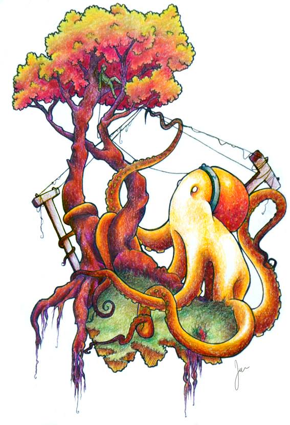 567x832 Ink, Pen, Watercolors And Digital Art By Jaime Andrews