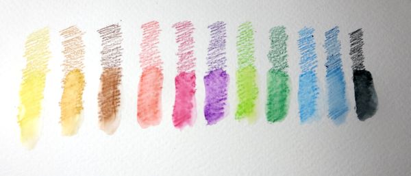 600x257 Sharpen Your Painting Skills With 4 Watercolor Pencil Techniques