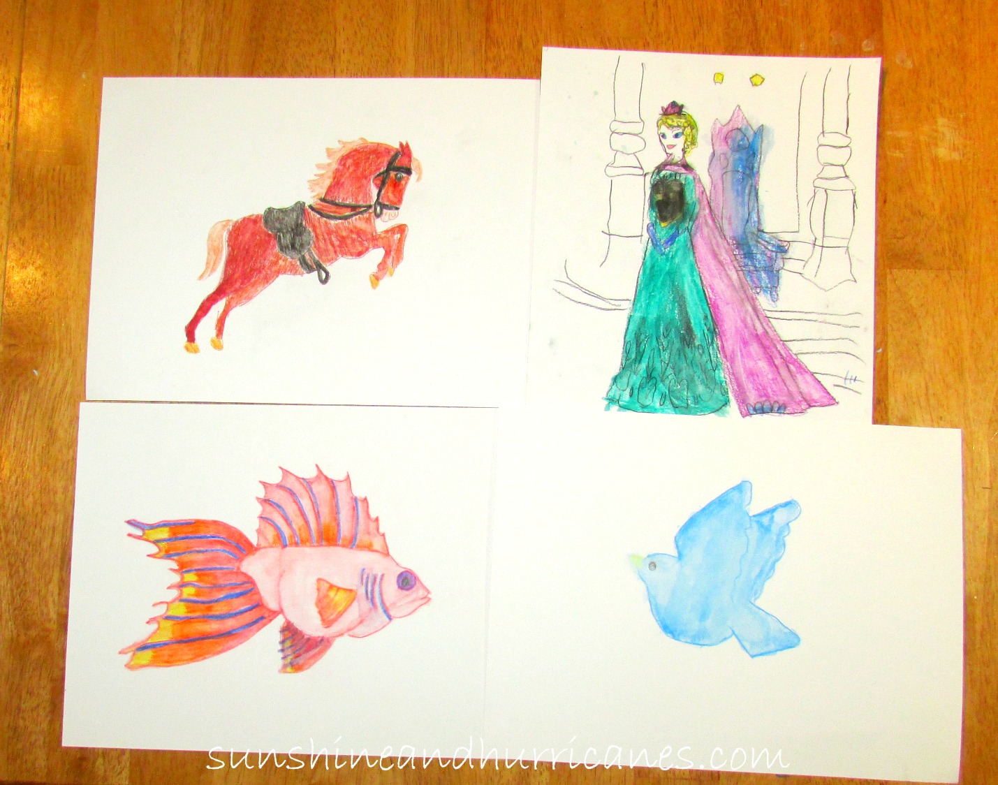 1429x1124 Watercolor Pencils Diy Artwork