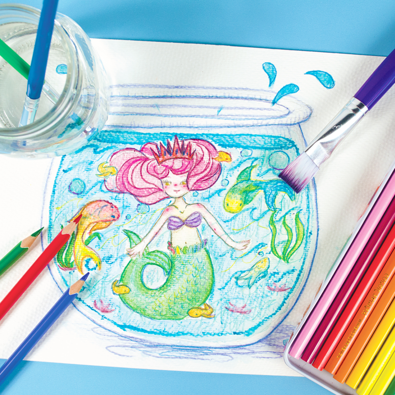 800x800 Color Splash Watercolor Pencils