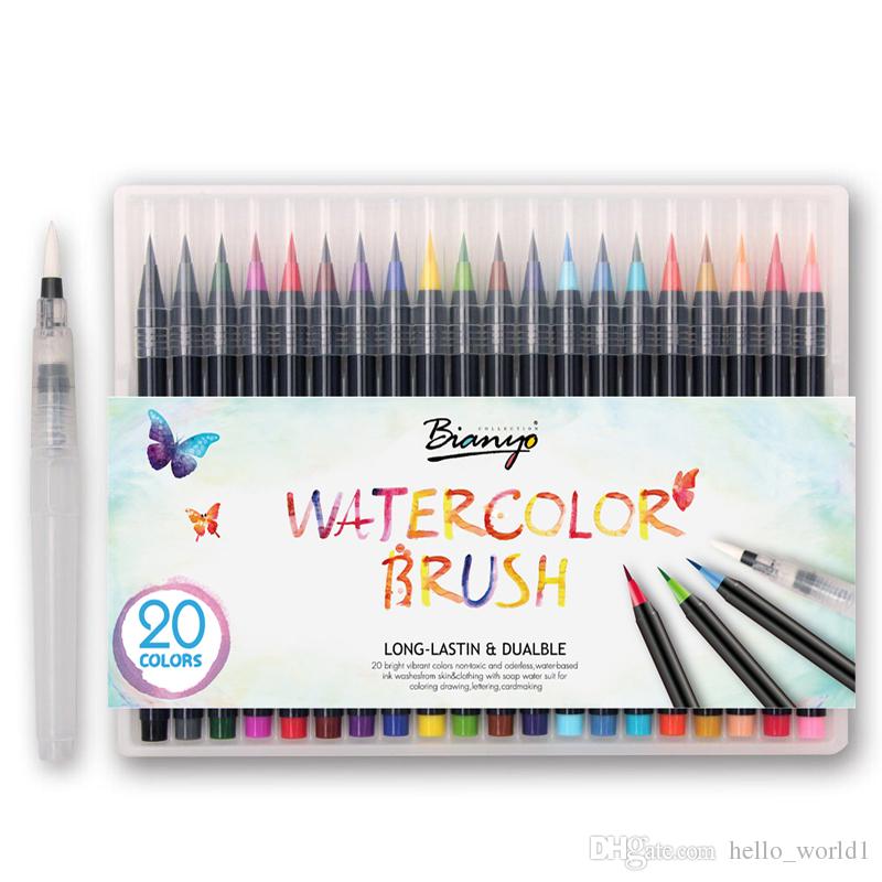 800x800 Best Premium Painting Soft Brush Pen Set Watercolor Art Markers