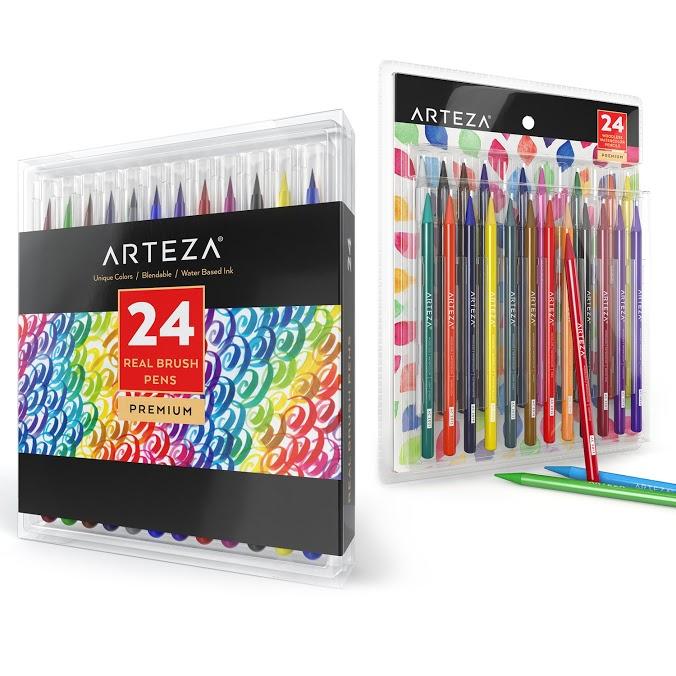 676x676 Watercolor Markers