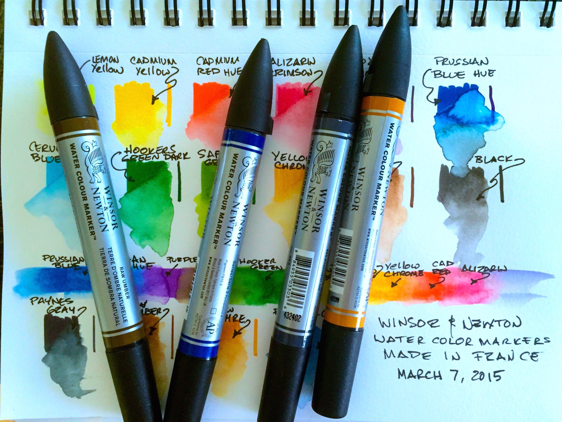 1800x1350 Winsor Amp Newton Watercolor Markers