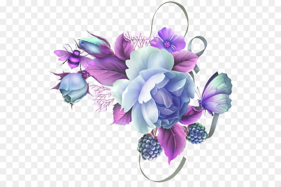 900x600 Blog Flower Pin Clip Art