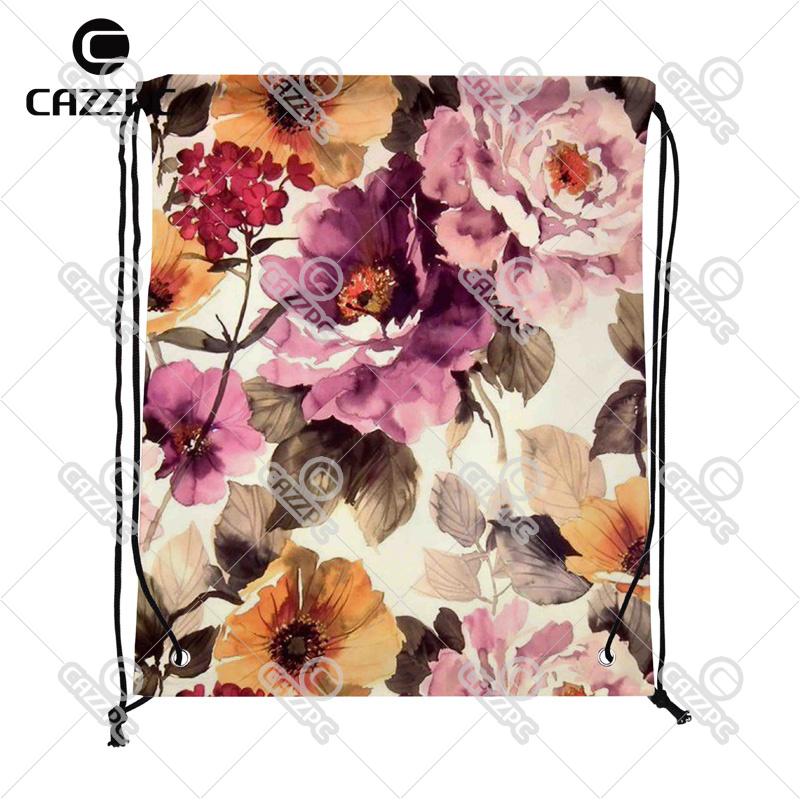 800x800 Wholesale Vintage Elegant Watercolor Peony Flowers Print Custom