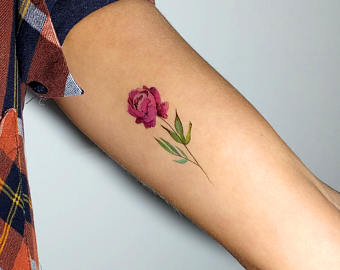 340x270 Peony Tattoo Etsy