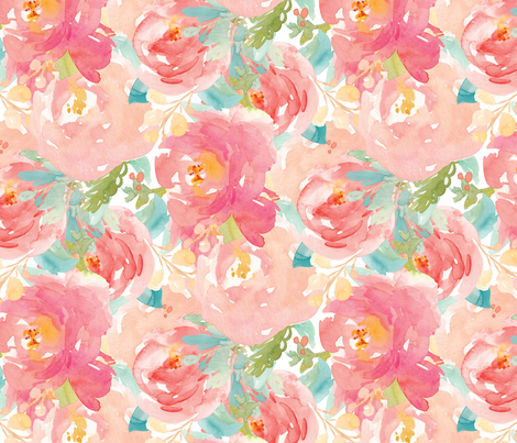 470x403 Large Pink And Red Watercolor Peonies Wallpaper