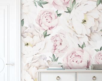340x270 Peony Wallpaper Etsy